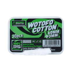 Wotofo 3mm Organic Cotton 30pcs