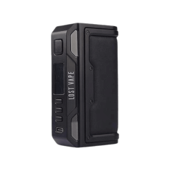 Lost Vape Thelema Quest 200W Mod Black Calf Leather