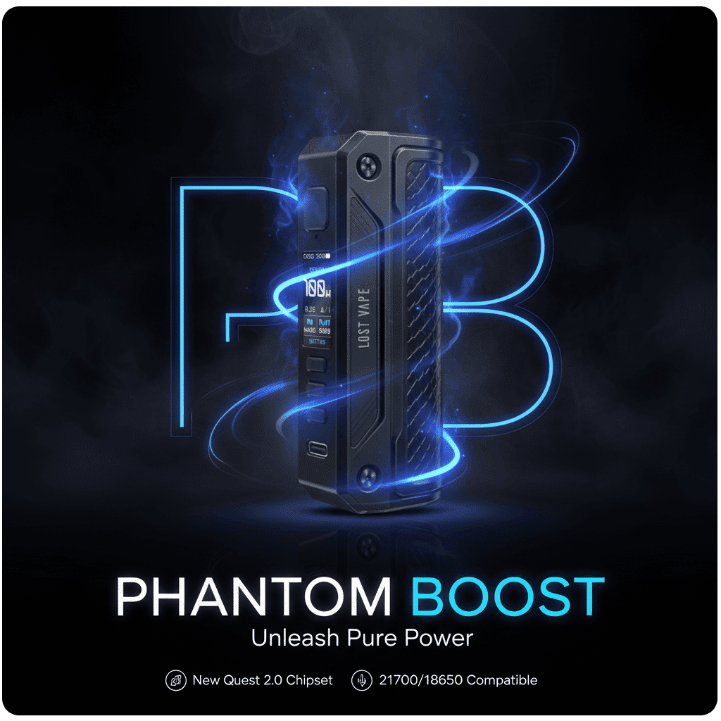 Lost Vape Thelema Solo 100W Mod Special Phantom Black Banner1