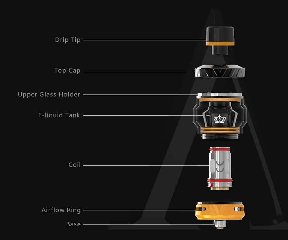 Uwell Crown 5 CRC Edition Parts