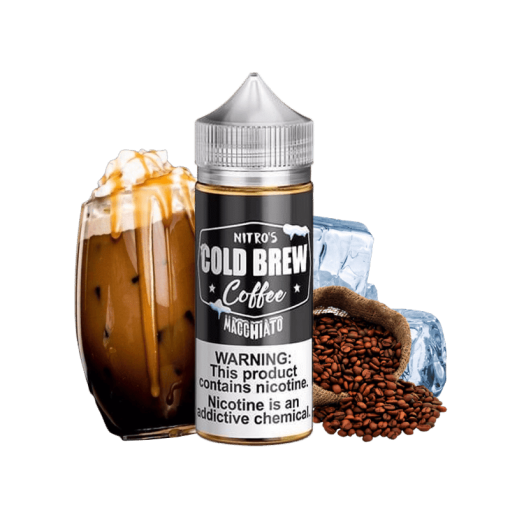 Nitro's Cold Brew Macchiato 100ml for 120ml