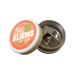 High End Alien Clapton Ø3.5mm Single ~0.54Ω Dual ~0.27Ω Ni80 2pcs Coils by Scott