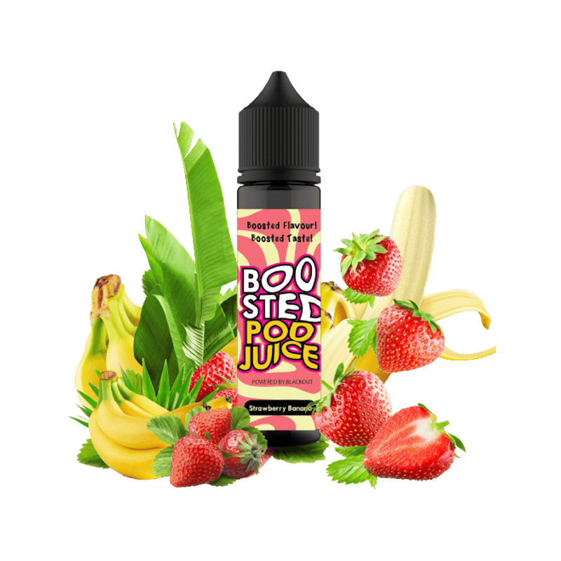 BOOSTED Strawberry Banana 18ml for 60ml