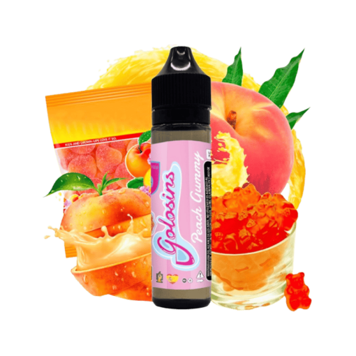 Peach Gummy 50ml for 60ml Golosins by Luscious