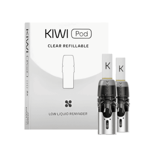 KIWI™ 2 Cartridge1.8ml 0.8ohm Clear Black