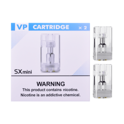 SXmini P15 VP 1.0Ω SS316L 2.5ml Pod Cartridge