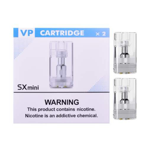 SXmini P15 VP 1.0Ω SS316L 2.5ml Pod Cartridge