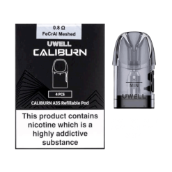 Uwell Caliburn A3S Mesh Pod Cartridge 2ml 0.8Ω