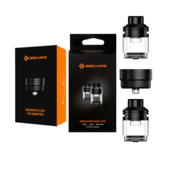 Geekvape 2x E100 Pods + 510 Adapter Tank Kit Black