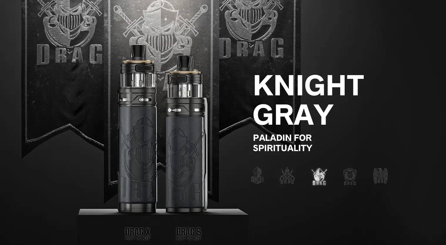 Voopoo DRAG X PNP X 80W Kit Knight Grey Banner1