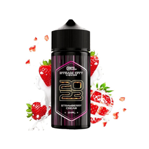 Strawberry Cream 24ml for 120ml by Steam City