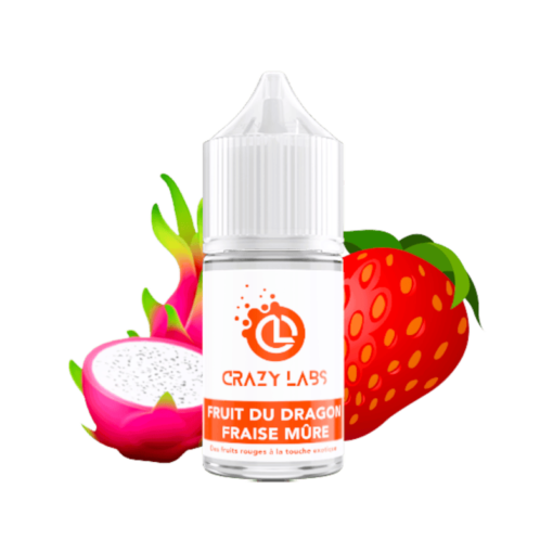 Dragon Fruit Strawberry Ripe 30ml by Crazy Labs