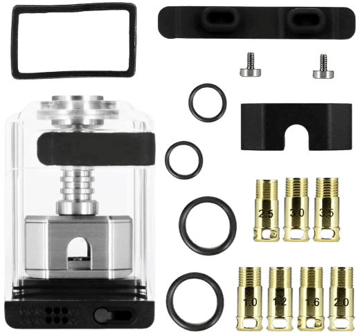 Ether Boro v2 RBA Tank Kit Stainless Steel by Suicide Mods Banner5