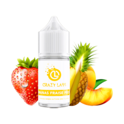 Pineapple Strawberry Peach 30ml by Crazy Labs