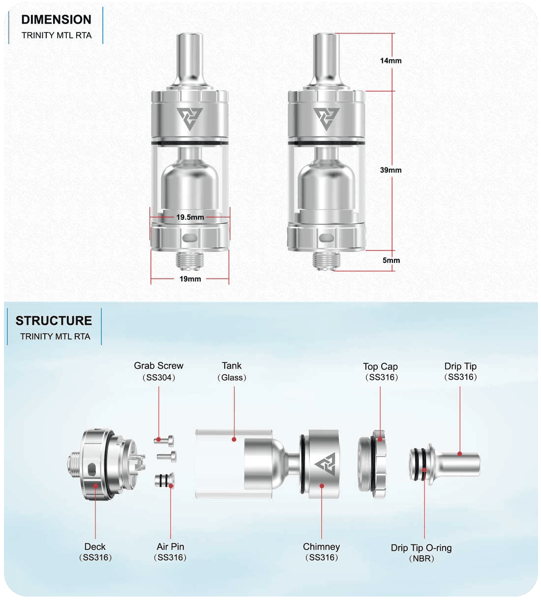 Ambition Mods Trinity MTL RTA 19mm 2ml Banner2