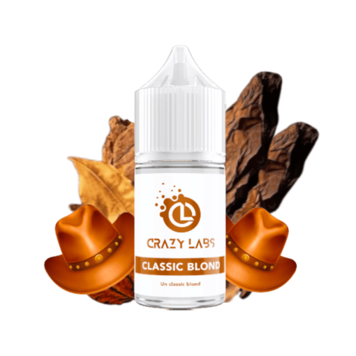 Classic Blond Tobacco 30ml by Crazy Labs