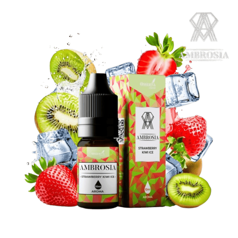 Ambrosia by Omerta Strawberry Kiwi Ice 10ml