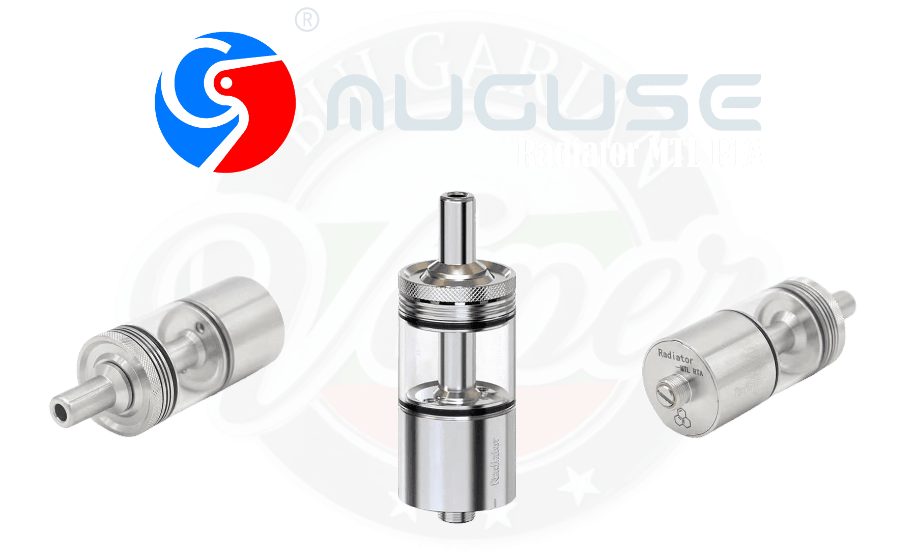 Auguse Radiator MTL RTA 22mm 4ml Banner1