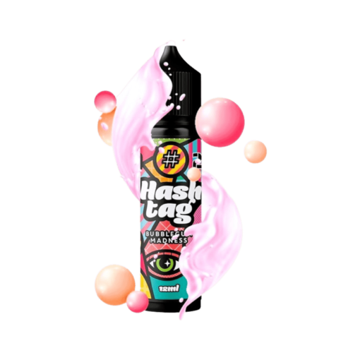 Bubblegum Madness #20 12ml for 60ml by Hashtag