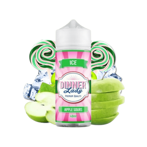 Dinner Lady Apple Sours Ice 40ml for 120ml