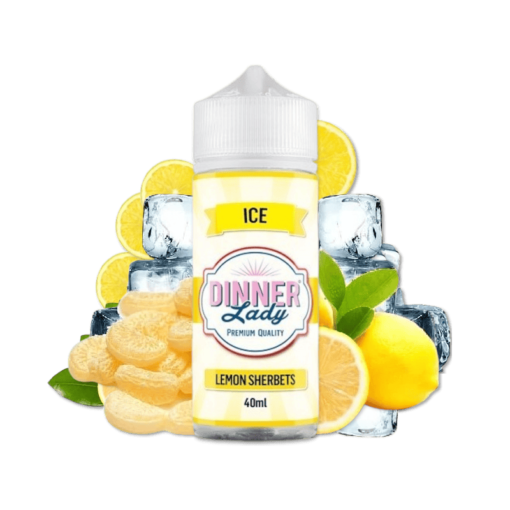 Dinner Lady Lemon Sherbets Ice 40ml for 120ml