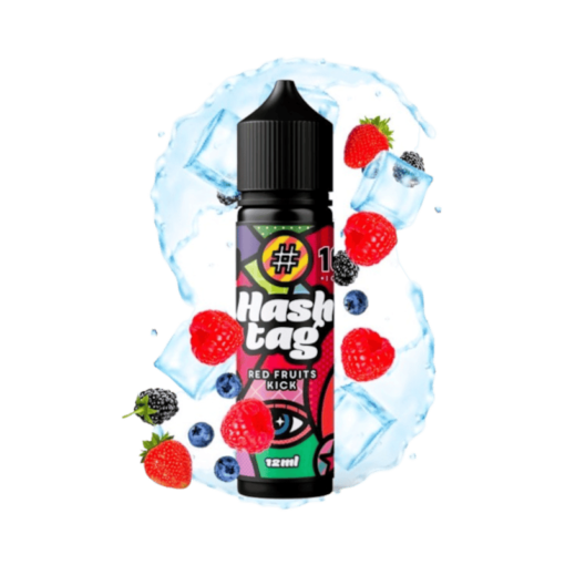 Red Fruits Kick Ice #10 12ml for 60ml by Hashtag