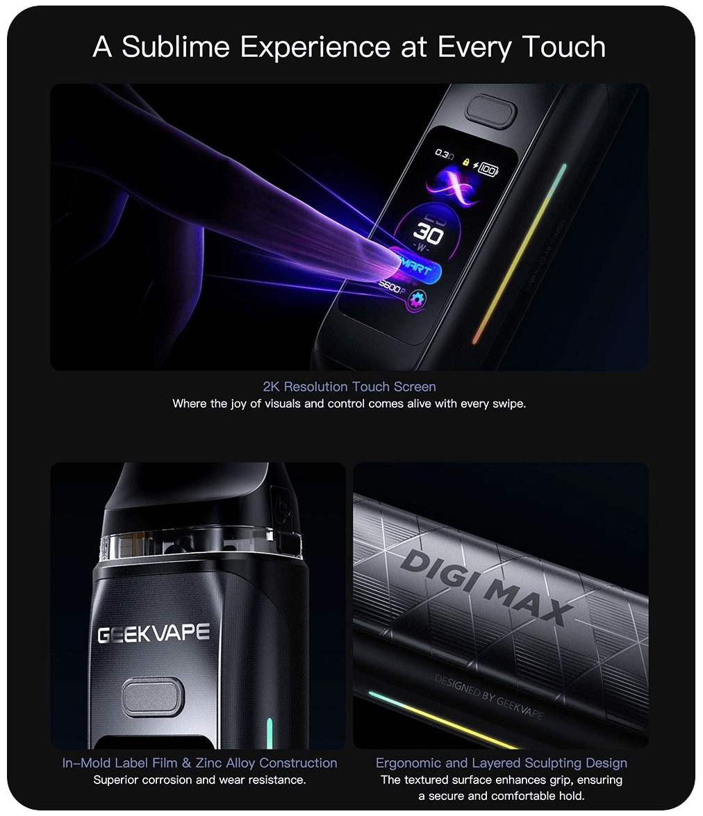 Geekvape Digi Max Pod Kit 5ml 80W 3000mAh Banner2