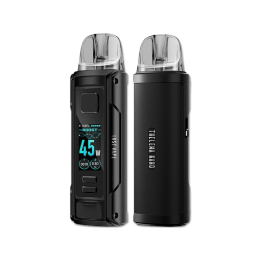 Lost Vape Thelema Nano Pod Kit 1500mAh 45W Midnight Black