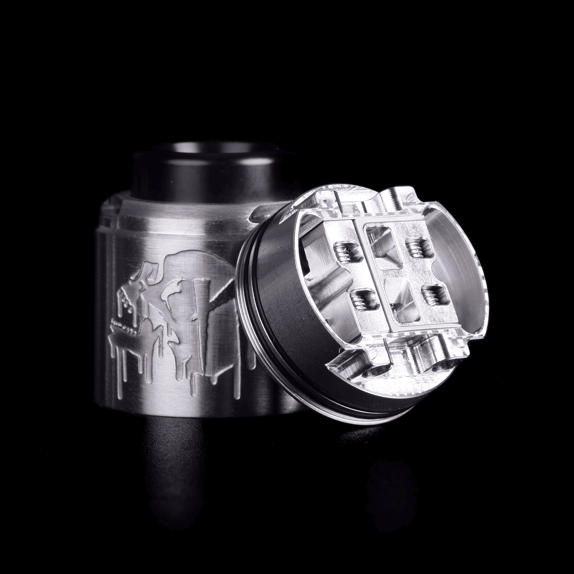 Nightmare V2 RDA 28mm Brushed SS by Suicide Mods Banner