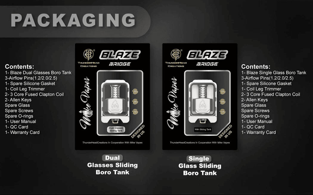 ThunderHead Creations Blaze Boro Bridge with Dual Sliding Glass Tank Banner7