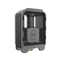 ThunderHead Creations Blaze Boro Bridge with Dual Sliding Glass Tank Gunmetal