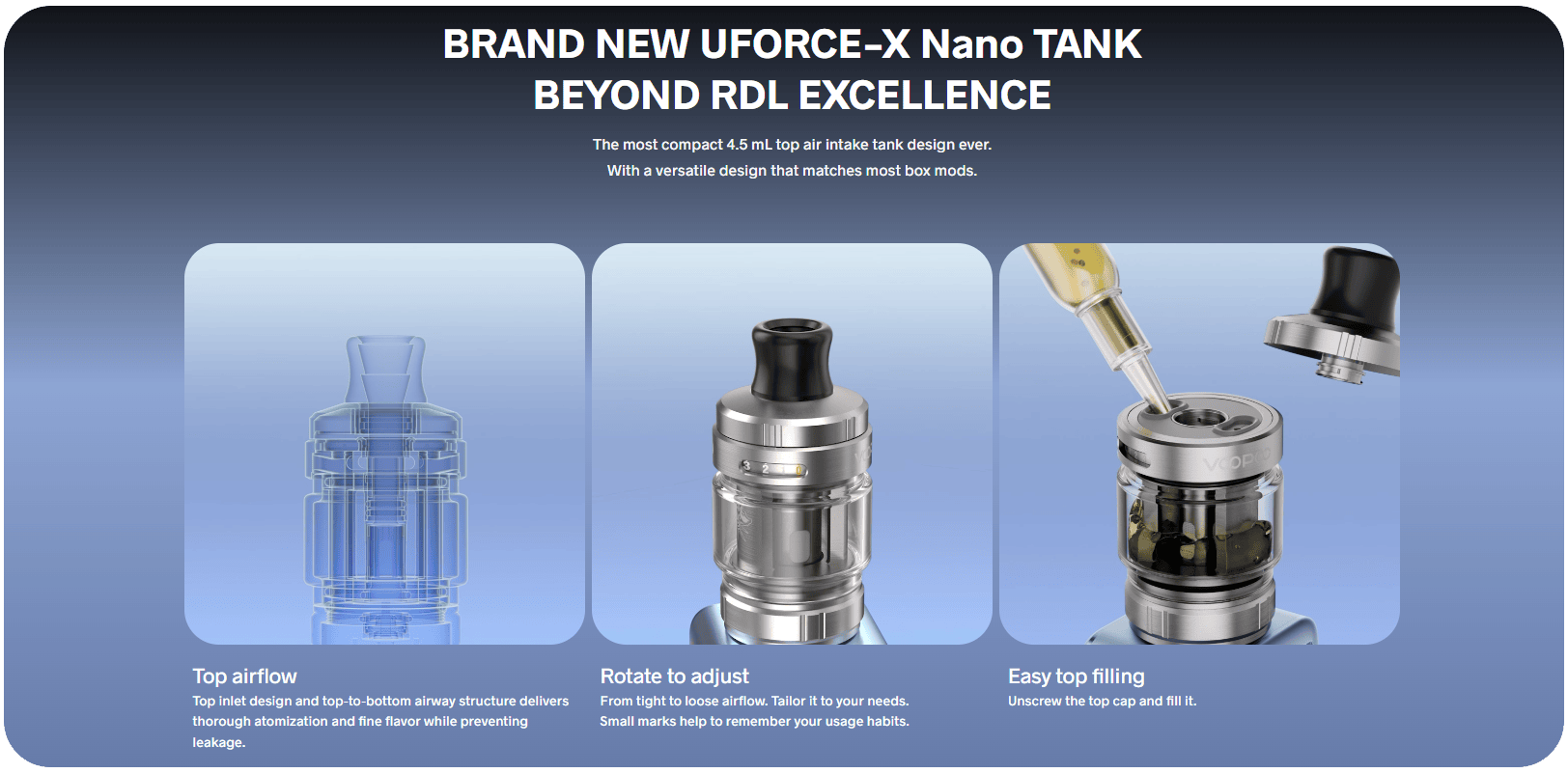 VooPoo Vinci Spark 100W Banner8
