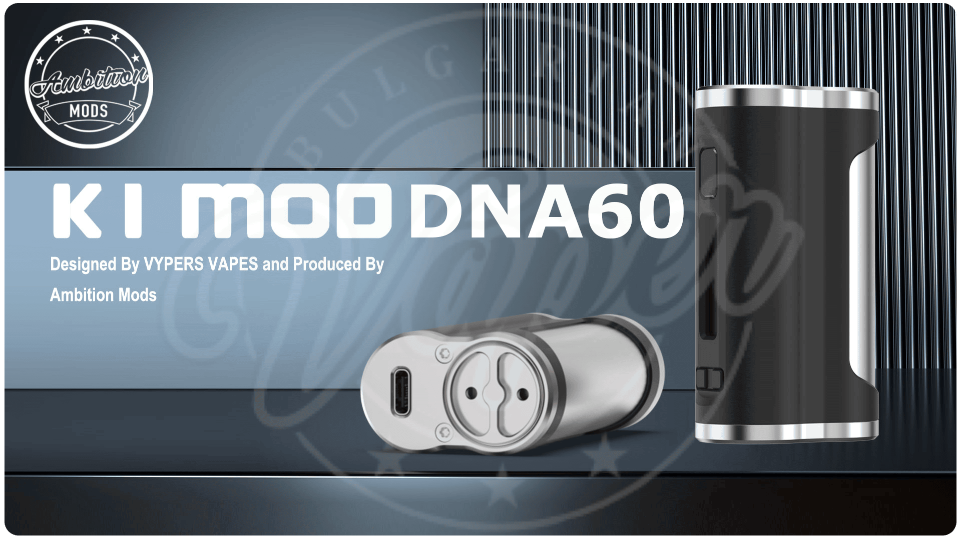 Ambition Mods K1 DNA60 Mod 60W 18650 Banner1