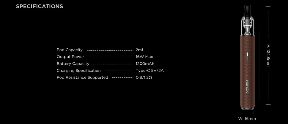 GeekVape Wenax M2 Pod Kit 2ml 1200mAh Leather Edition Banner3