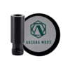 Muted Drip Tip Black POM by Arcana Mods