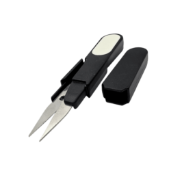 Sewing Vape Scissors With Safety Cover Black