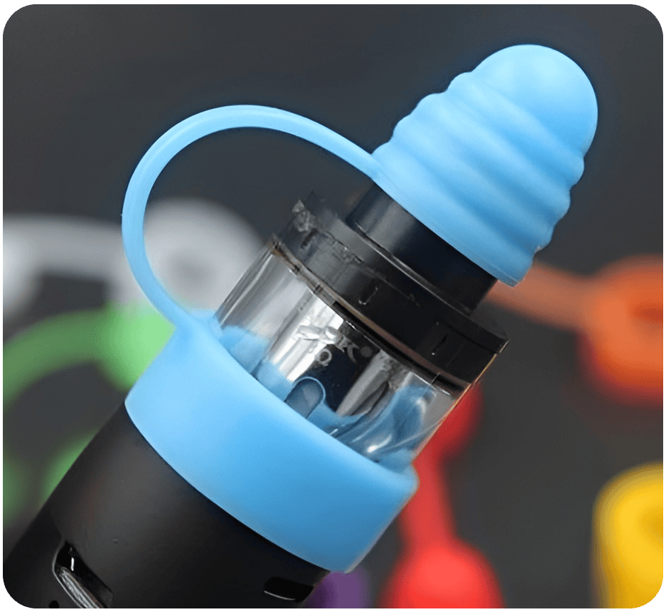 Universal Silicone Anti Dust Top Cap & Vape Band Banner1