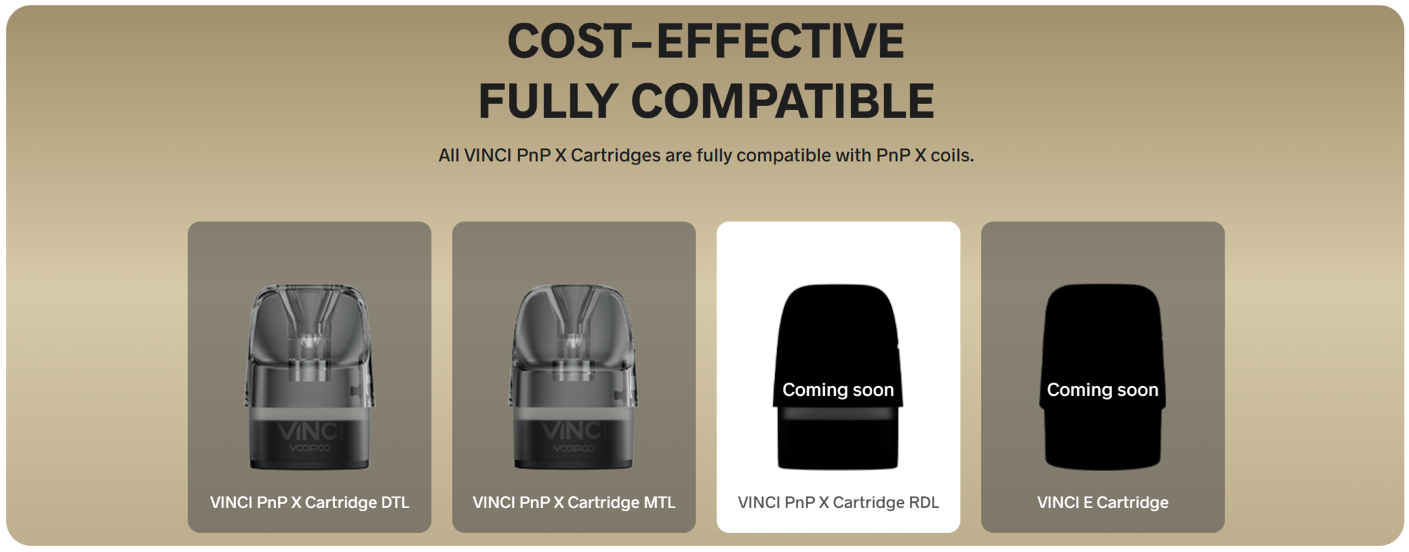 Voopoo Vinci E120 Pod Kit 5ml 120W 4500mAh Banner8