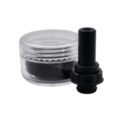 THC Tauren Elite MTL Long Drip Tip Full Black