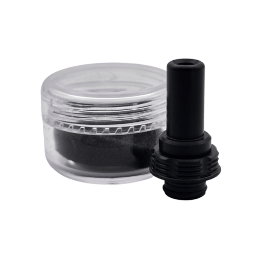 THC Tauren Elite MTL Long Drip Tip Full Black