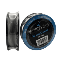 Vandy Vape SS Flat Clapton Wire 26GA*18GA+32GA 10ft