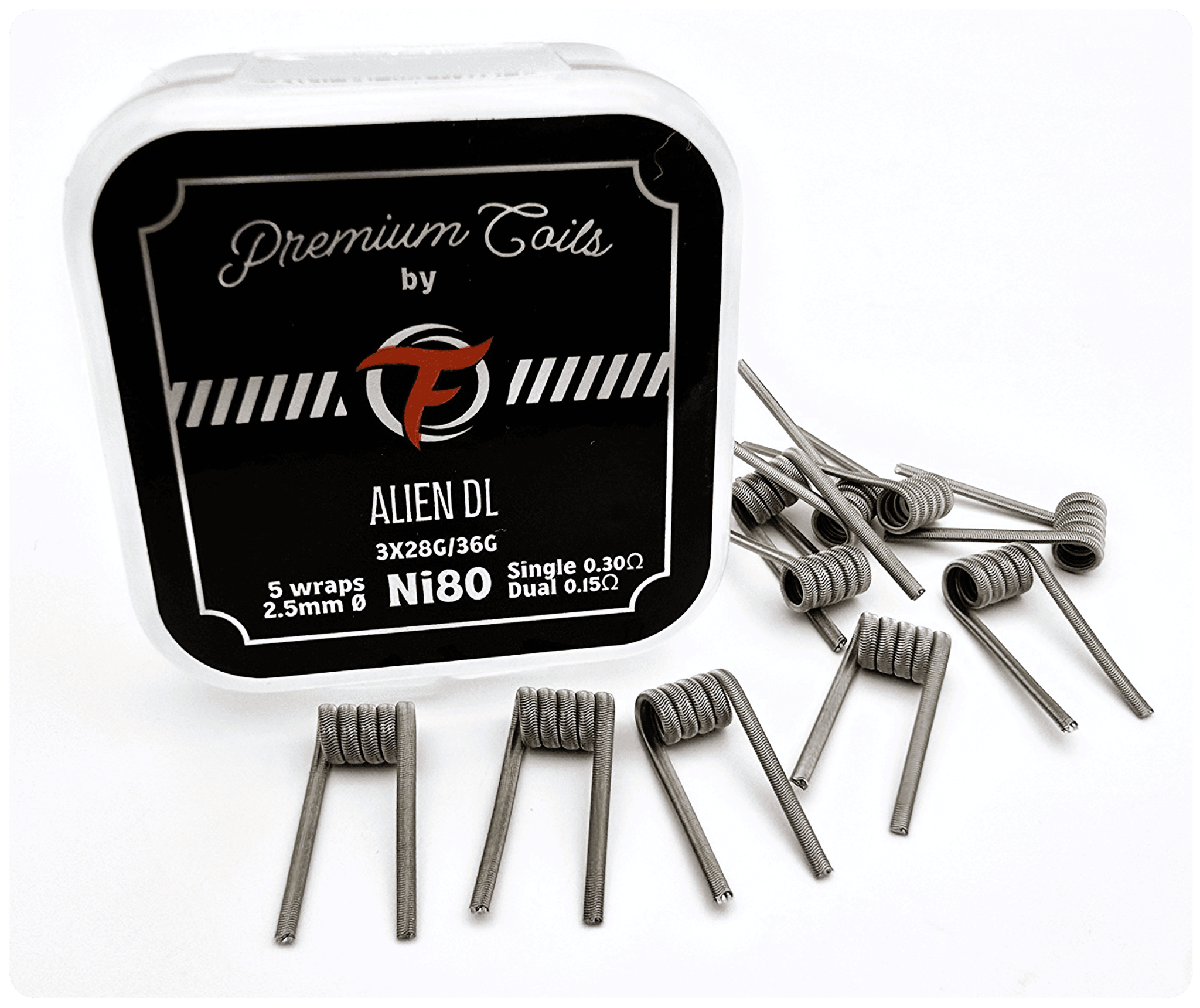 Fumytech Ni80 Alien Premim DL Coils Banner