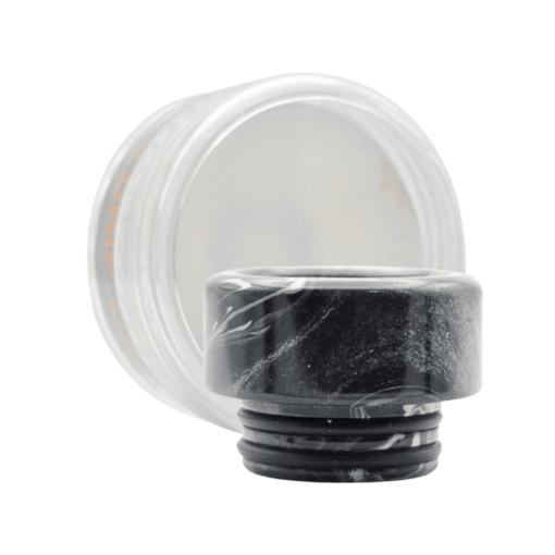 E-Cig Power DL Drip Tip 810 Marble Black & White
