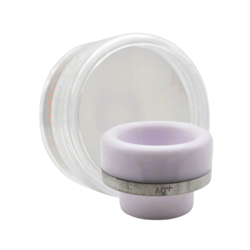 E-Cig Power DL Drip Tip 810 Pearl White