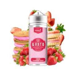 Gusto by Omerta Cookies Strawberry Cream 20ml for 120ml