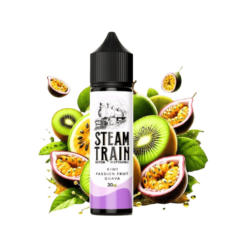 Steam Train Kiwi Passion Fruit Guava 20ml fo 60ml Disposable Edition