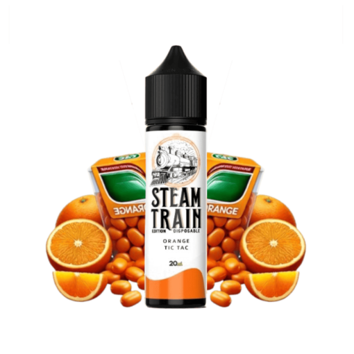 Steam Train Orange Tic Tac 20ml fo 60ml Disposable Edition