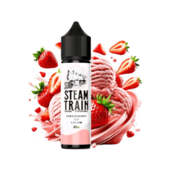Steam Train Strawberry Ice Cream 20ml fo 60ml Disposable Edition