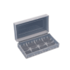 Storage Box for 2X 20700 or 21700 Battery Transparent