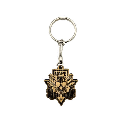 Vape Collection Wooden Keychain made of Oak Model 1